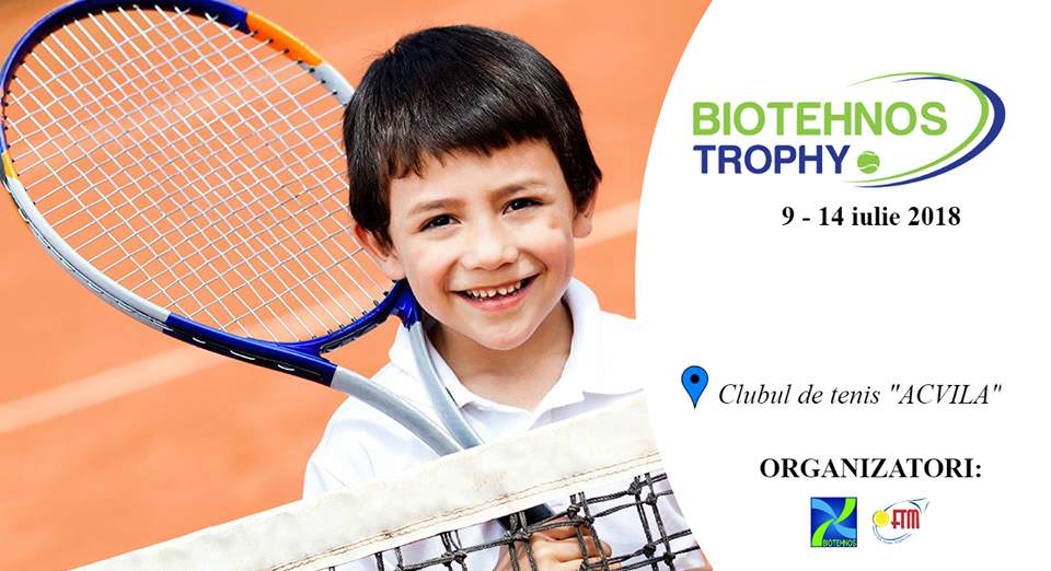 Turneul național de tenis ”Biotehnos Trophy” revine cu o nouă ediție