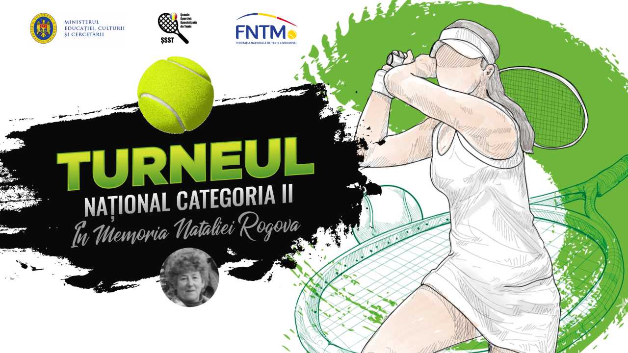Sâmbătă începe primul turneu de tenis post-pandemie în Republica Moldova