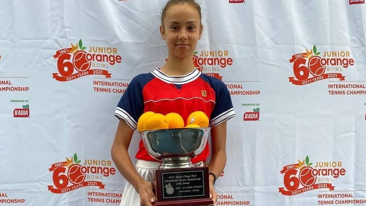 Lia Belibova – prima tenismenă din Republica Moldova care a câștigat Junior Orange Bowl