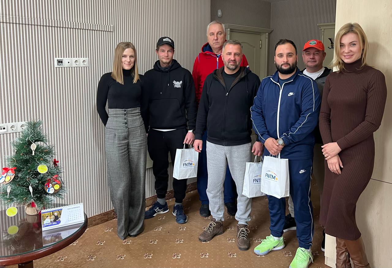 Echipa FNTM  a avut ultima ședință din anul curent cu antrenorii de tenis