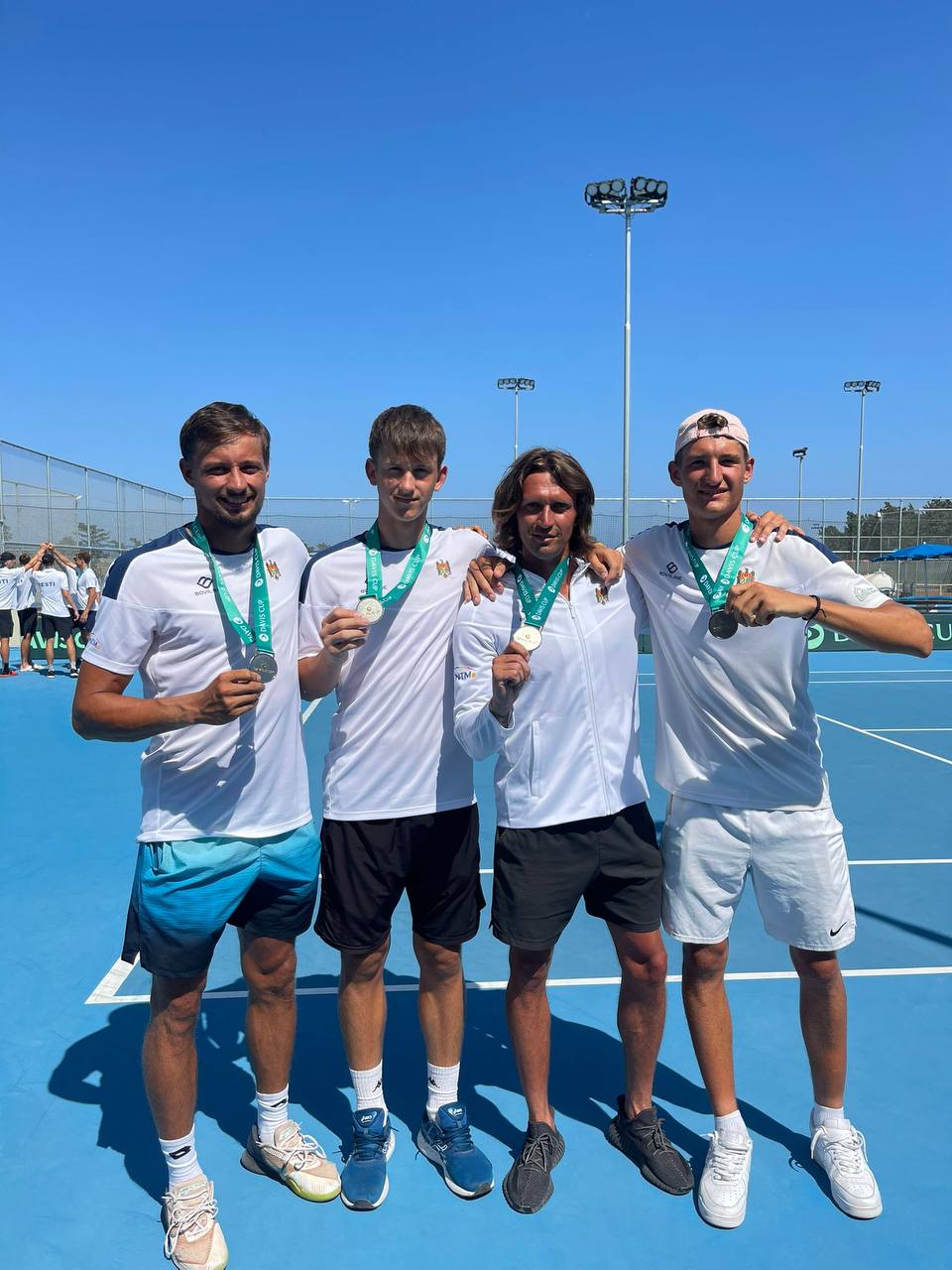 Echipa națională de tenis s-a clasat în grupa a II-a Mondială, în cadrul Cupei Davis