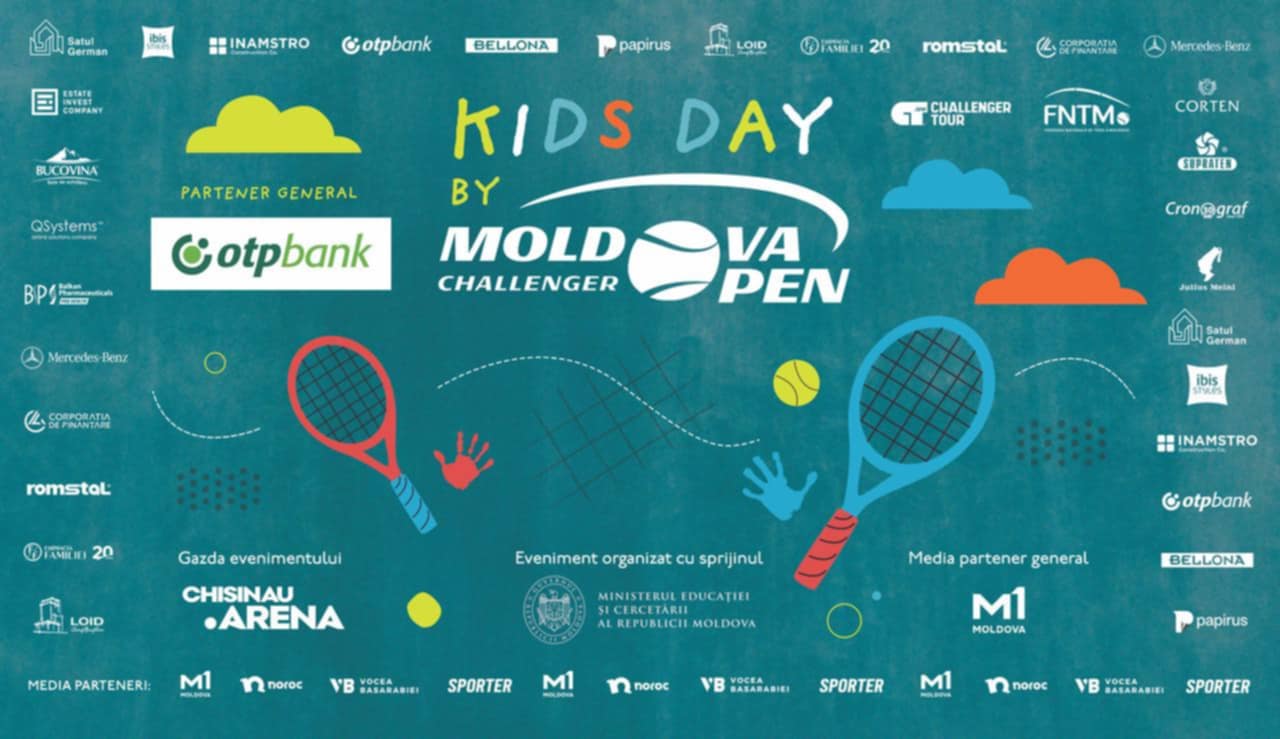 Kids Day la Moldova Open – o zi specială pentru cei mici