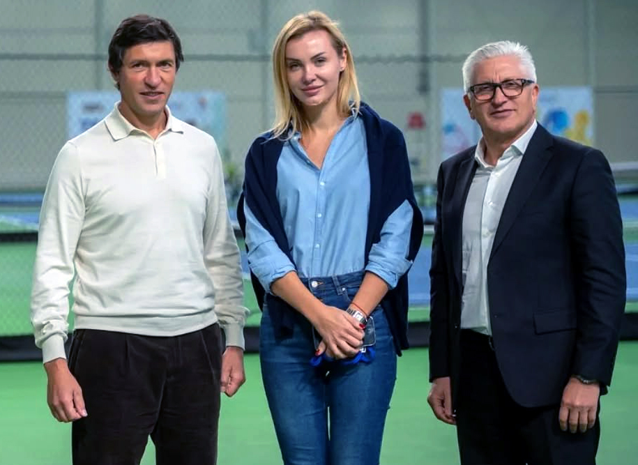 Președintele CNOS, Nicolae Juravschi, în vizită de lucru la Centrul Național de Tenis